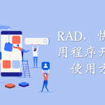 RAD，快速应用程序开发及使用方法